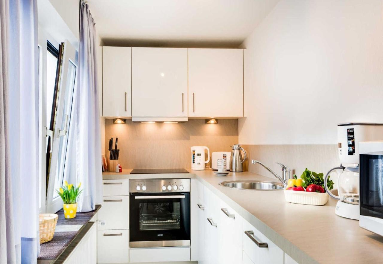 Ferienwohnung Strand Gelting Bagian luar foto