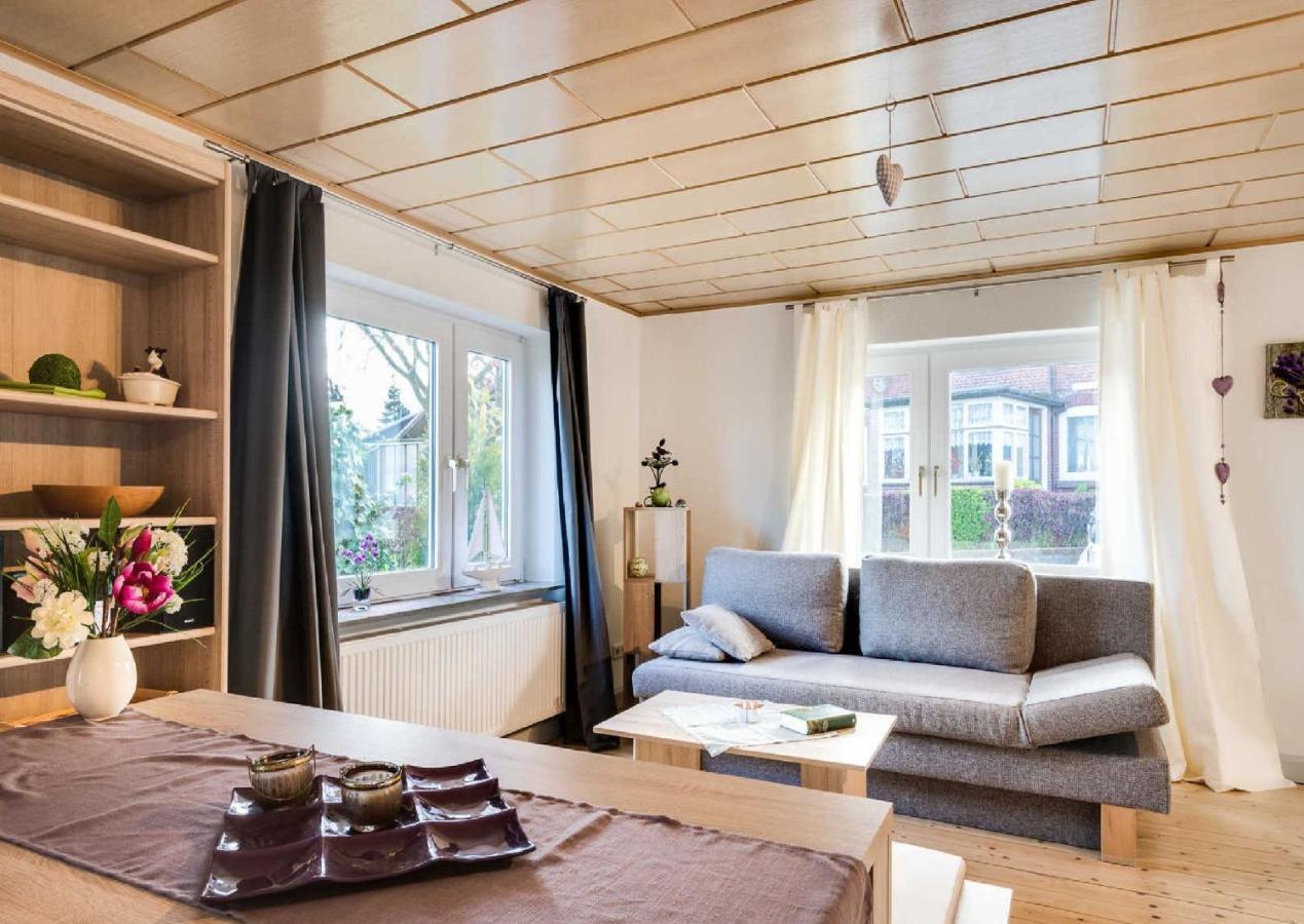 Ferienwohnung Strand Gelting Bagian luar foto
